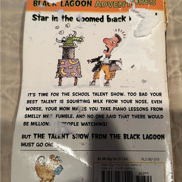 The talent show from the black lagoon -cover torn - Picture 8 of 8